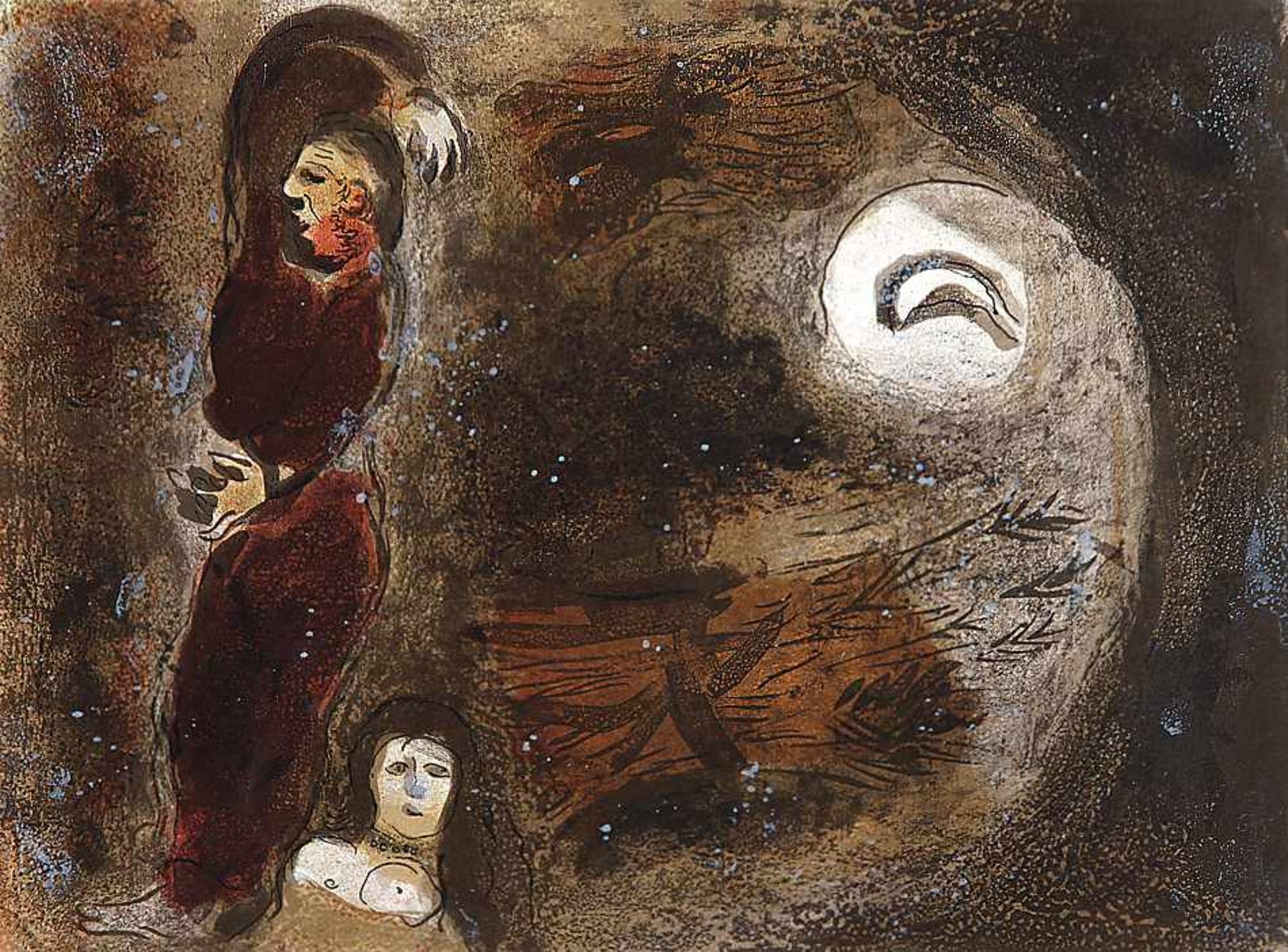 Chagall, Marc1887 Liosno/Witebsk - 1985 Saint-Paul-de-Vence; russ. Maler, Illustrator, Radierer,