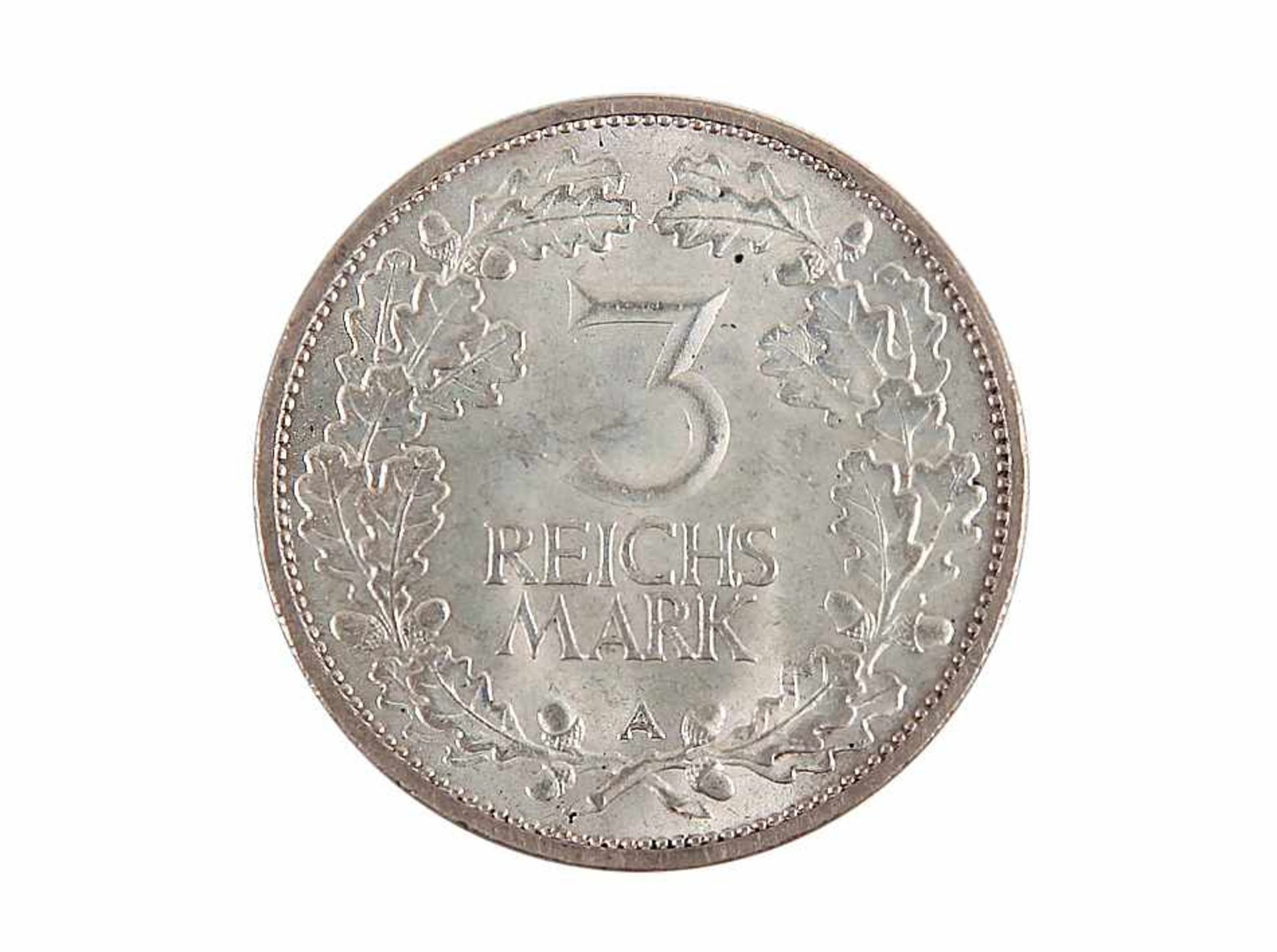 Münze3 Reichsmark Deut. Reich 1925 A.o. L.