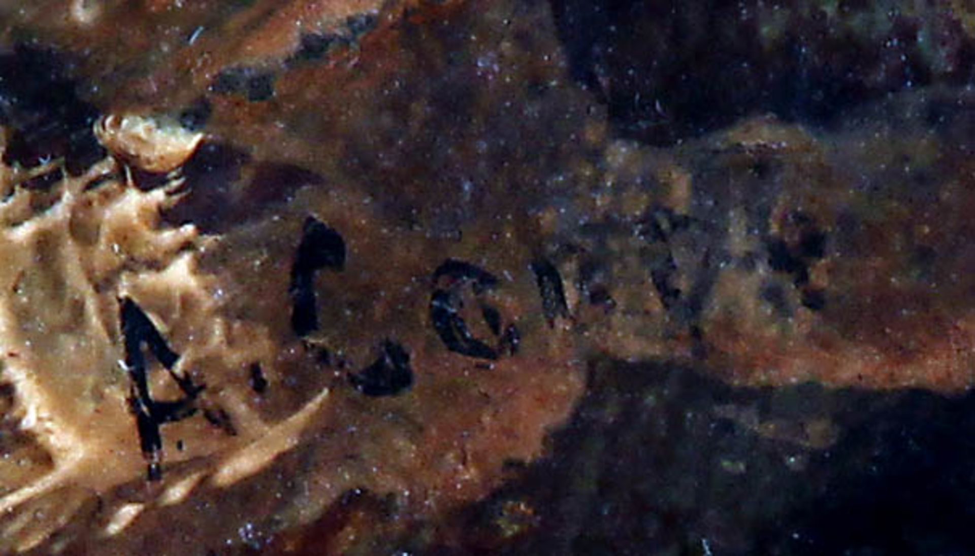 Cooper, A.19./20. Jh..Vogeljagd.Re. u. sign. A. Cooper. Öl/Karton, 25 x 35,4 cm. Stuckr..€ 90 - Bild 2 aus 2