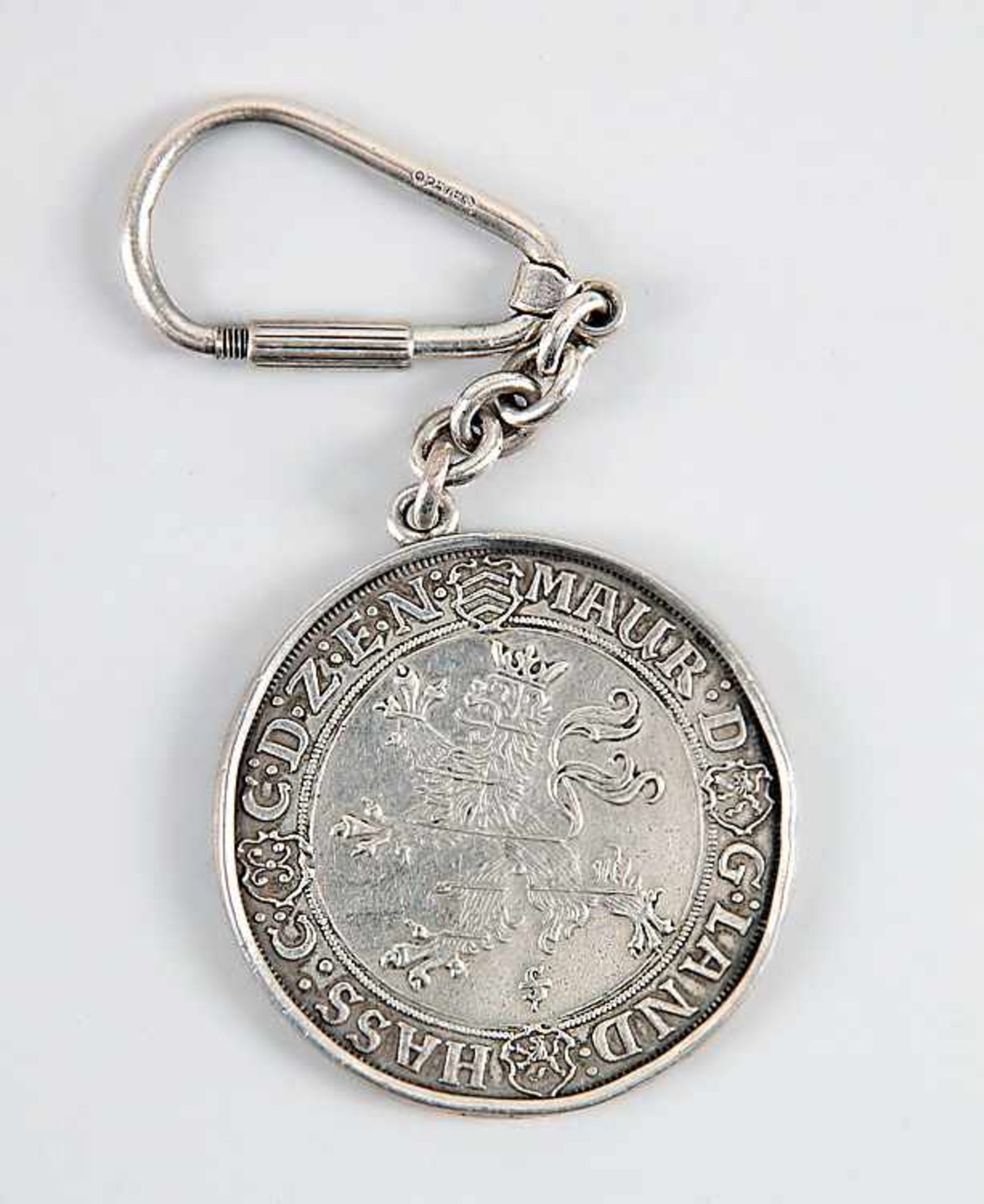 Münze835er Silber, Nachprägung von 1975 nach einem Ducaten(?) von 1624.o. L.