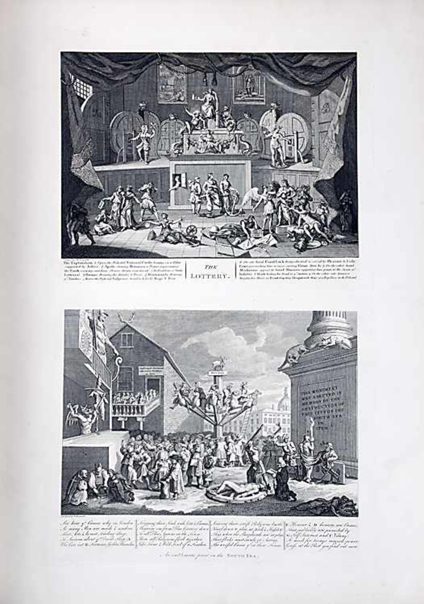 Nichols, JohnThe works of William Hogarth, from the original plates restored by James Heath, Esq. - Bild 3 aus 3