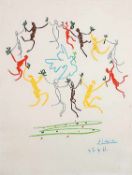 Picasso, Pablo1881 Malaga - 1973 Mougins.La Ronde de la Jeunesse.Farblithografie, im Stein sign.,