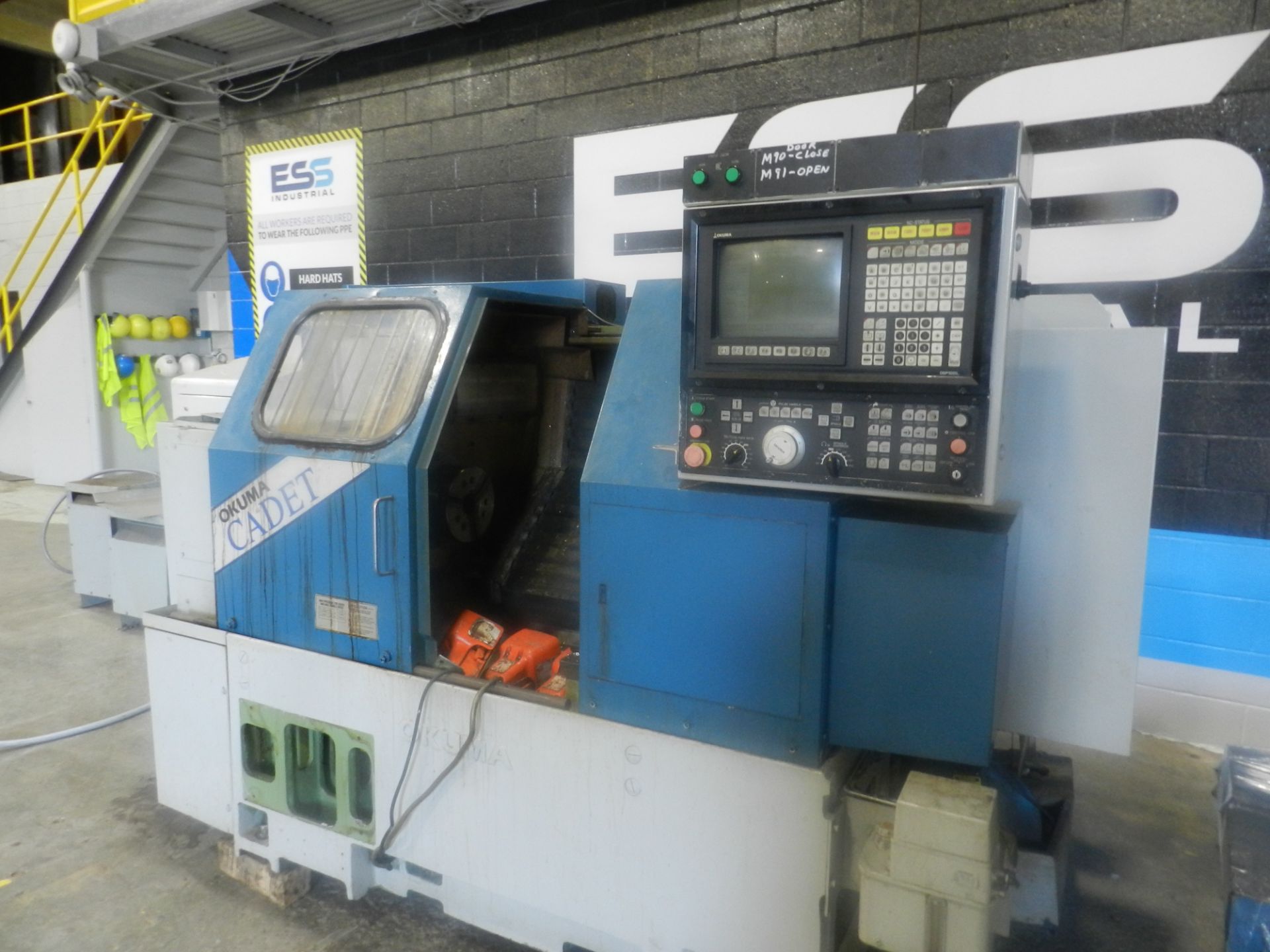 Okuma Cadet LNC-8 CNC Lathe - Image 6 of 14