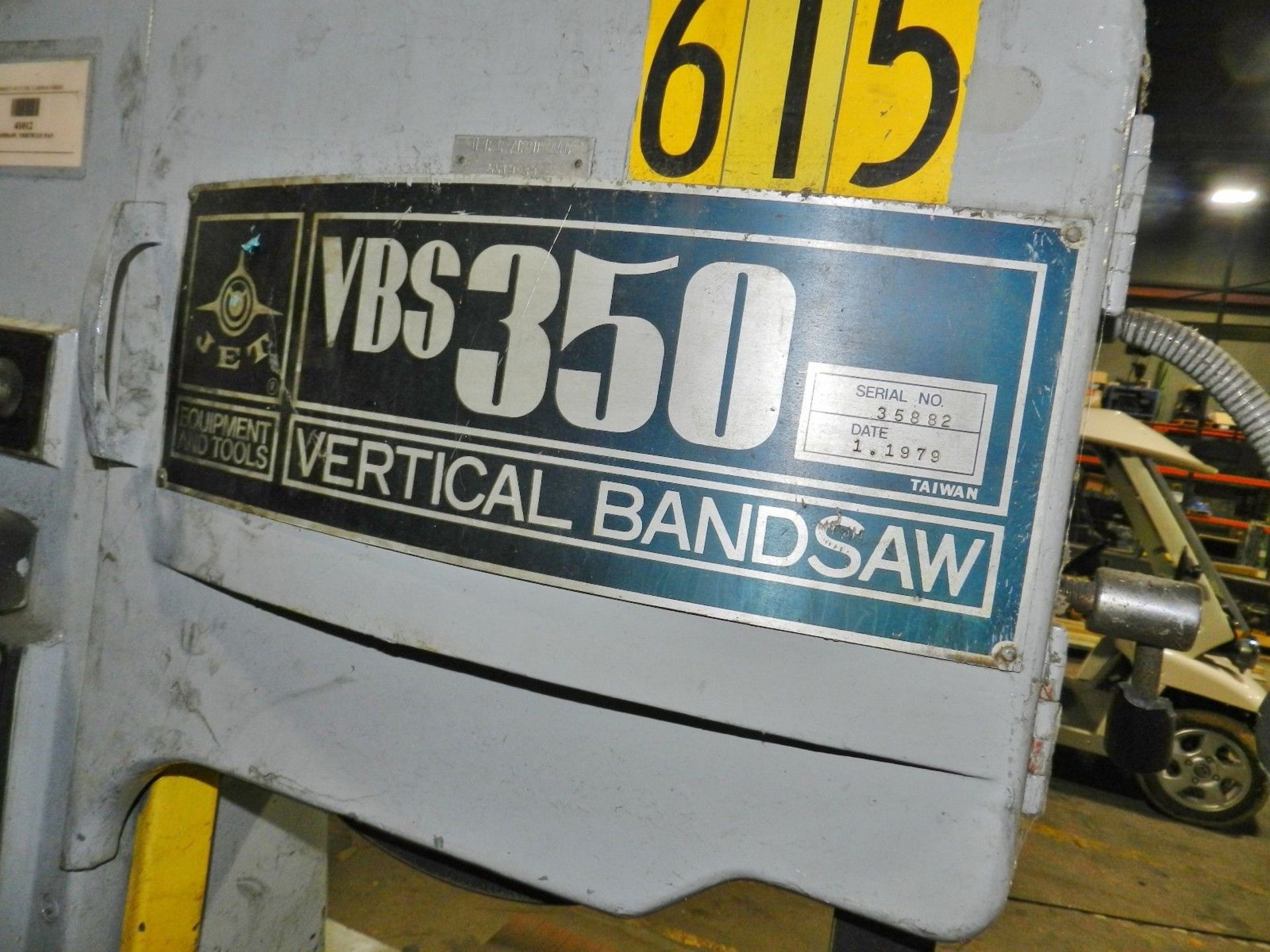 JET 14" Vertical Band Saw - Image 2 of 4