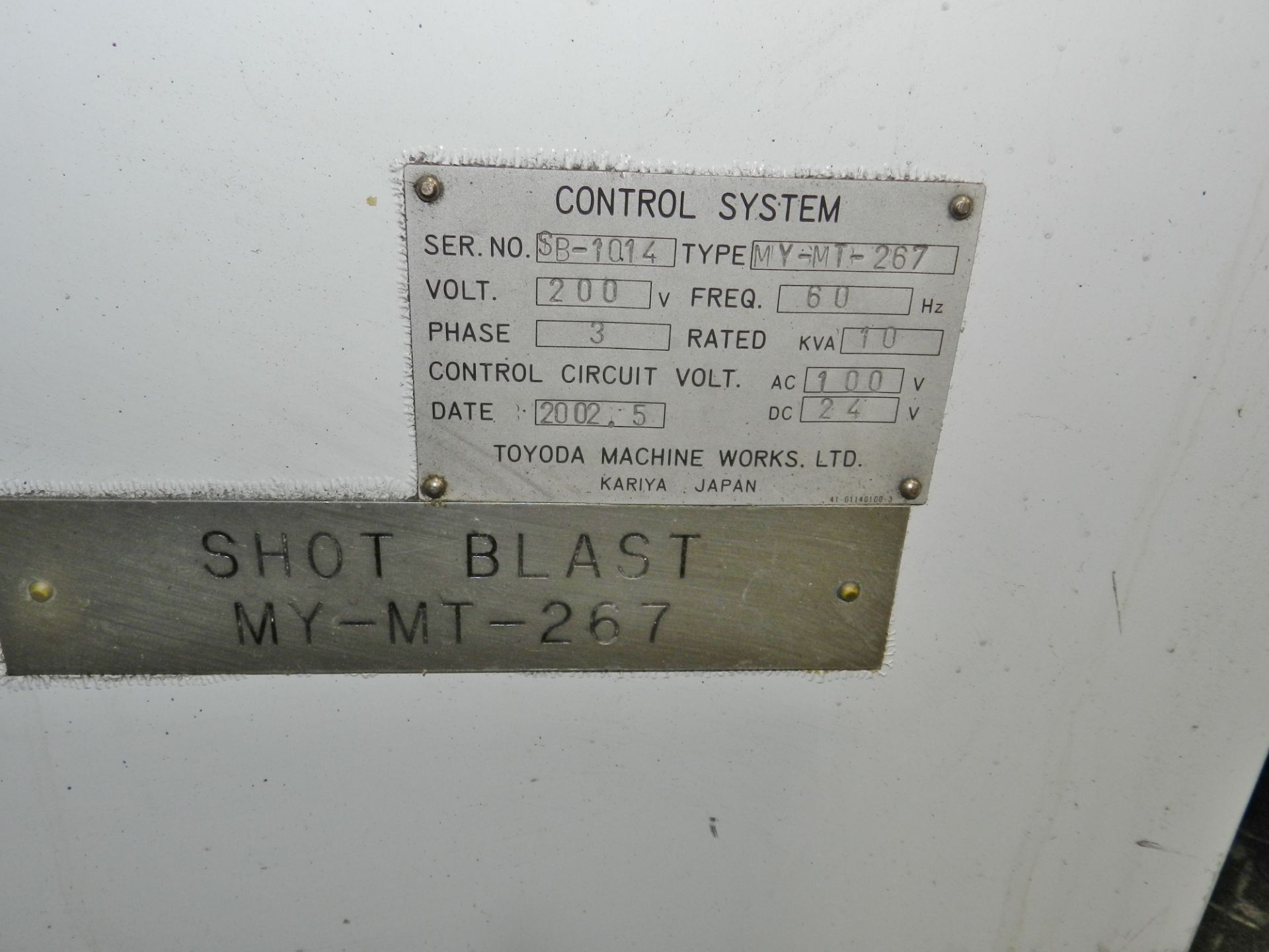 Sinto Turntable Shot Blast Machine - Image 8 of 9