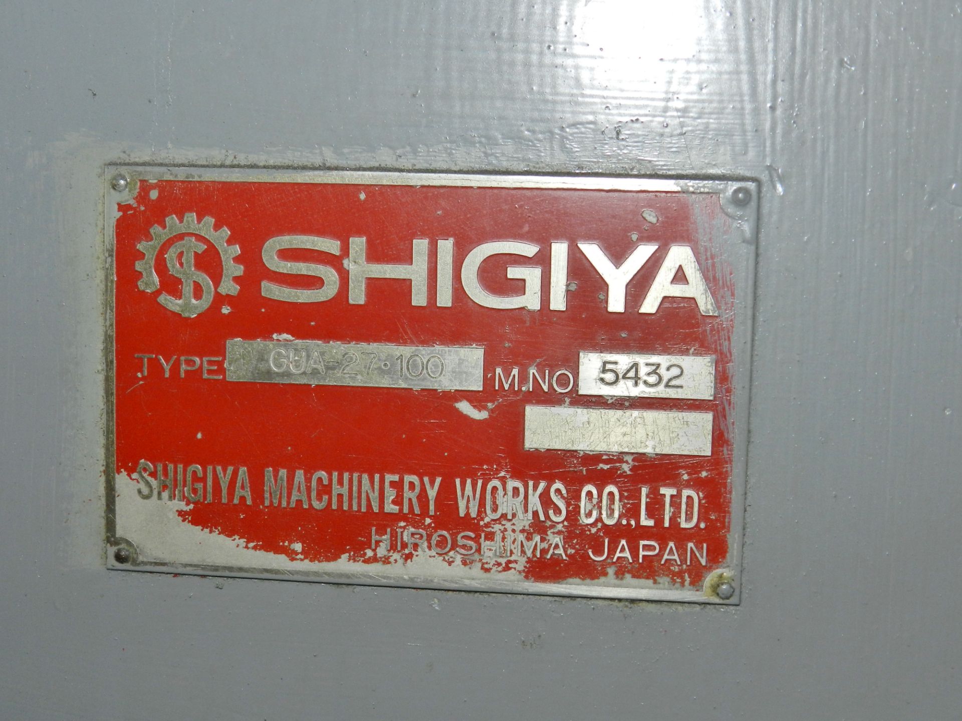 Shigiya Seiki GUA-27-100 Cylindrical ID/OD Grinder G-27 - Image 6 of 6