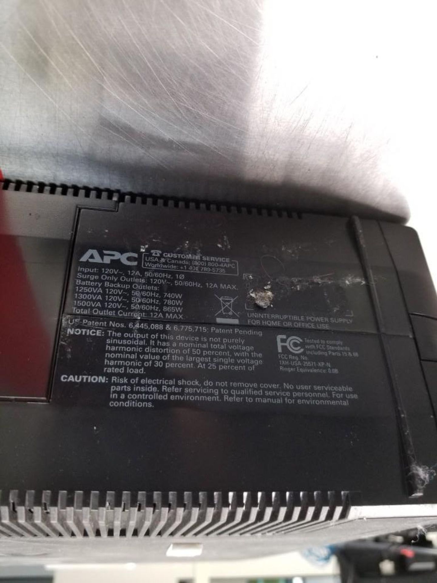 APC Back-UPS XS 1500 - Image 2 of 2