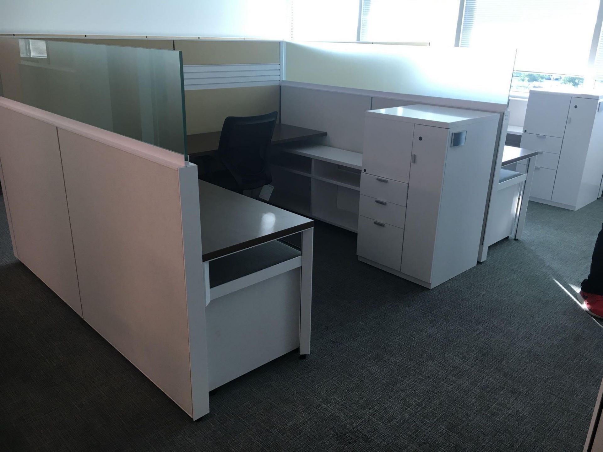 Two Person Cubicle Workstation
