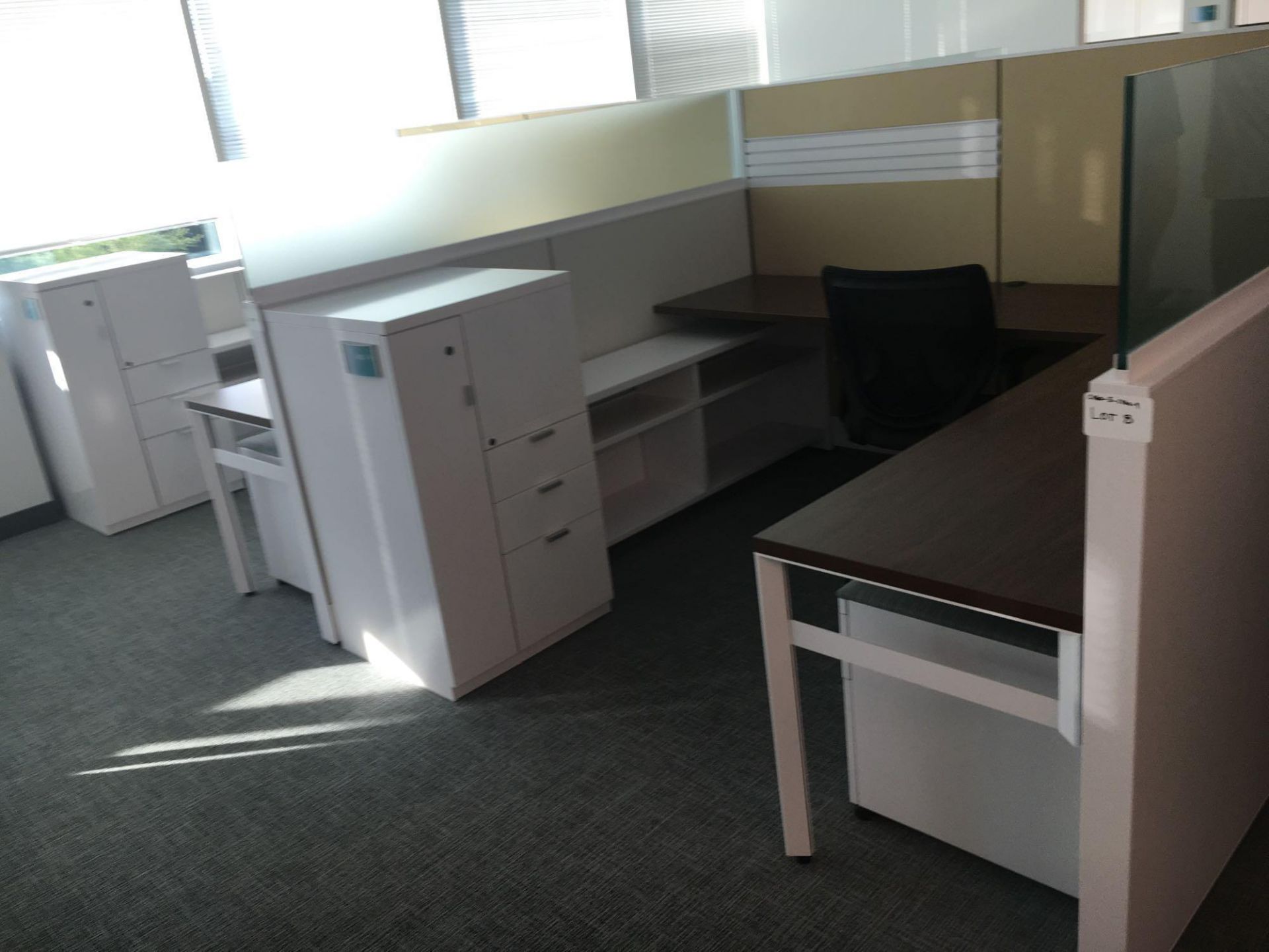 Four Person Cubicle Workstation