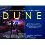 DUNE (1984) - British UK Quad film poster - David Lynch - (30" x 40" - 76 x 101.5 cm) - Folded (as