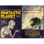 FANTASTIC PLANET / CRYSTAL VOYAGER (1975) - British Double Bill UK Quad film poster - An unusual