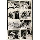 TARANTULA (1955) Complete set of 8 British Front of house stills from first release. (10" x 8" -