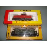 HO GAUGE - A pair of Fleischmann German Outline lo