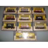 A group of assorted Wrenn wagons as lotted - Very