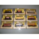 OO GAUGE - A mixed group of ten Wrenn wagons as lo