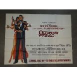 JAMES BOND: OCTOPUSSY (1983) - US SUBWAY movie poster - Daniel Gouzee & Renato Casaro Artwork of