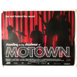 MOTOWN: STANDING IN THE SHADOWS (2002) - UK Quad Film Poster (Double Sided) - Music documentary