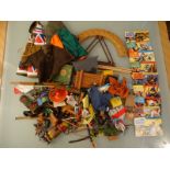 LARGE COLLECTION OF ACCESSORIES FOR THE MARX TOYS