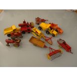 DIECAST: A GROUP OF AGRICULTURAL AND CONSTRUCTION