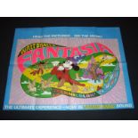 FANTASIA (1976) re-release UK Quad. (30" x 40" - 76 x 101.5 cm) Folded. Fine