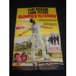 SUMMER HOLIDAY (1963) - Cliff Richard - UK/International One Sheet Movie Poster - (27" x 41" - 68.