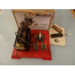 A MAMOD SE3 STATIONARY STEAM ENGINE - Appears comp