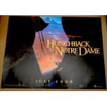 THE HUNCHBACK OF NOTRE DAME (1996) Advance - UK Quad Film Poster (30" x 40" - 76 x 101.5 cm) –