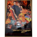 JAMES BOND: THE WORLD IS NOT ENOUGH (1999) - UK One Sheet Film Poster (27” x 40” – 68.5 x 101.5