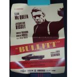 BULLITT (2006 Release) - French 'Petite' Affiche Film Poster - Steve McQueen - Designed by Spark &