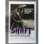 SHAFT (1971) - US One Sheet Movie Poster (27" x 41" - 68.5 x 104 cm) - Fine plus - Folded (as