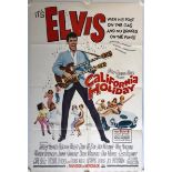 ELVIS PRESLEY: CALIFORNIA HOLIDAY (1966) - Elvis Presley - (27" x 41" - 68.5 x 104 cm) - Folded (