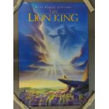THE LION KING (1994) - US / International One Sheet Movie Poster (27" x 40" - 68.5 x 101.5 cm)