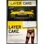 LAYER CAKE Lot x 2 (2004) - Lot to include 2 x UK Quad Film Posters - Style A & B Final Design
