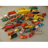 DIECAST: LARGE QUANTITY OF VEHICLES by Matchbox -