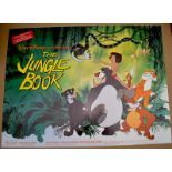 THE JUNGLE BOOK (1967) - re-release - UK Quad Film Poster (30" x 40" - 76 x 101.5 cm) - Rolled -