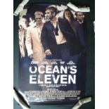 OCEAN'S 11, 12, 13 Lot x 5 (2001, 2004, 2007) - 5 x U.S. One Sheet Film Posters - (27" x 40" - 69