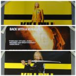 KILL BILL: Vol 1 and KILL BILL: Vol 2 - Lot of 3 x UK Quad Film Posters (30" x 40" - 76 x 101.5