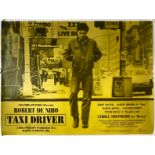 TAXI DRIVER (2006 - Park Circus Release) - British UK Quad film poster - Robert De Niro in his