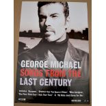 GEORGE MICHAEL: SONGS FROM THE LAST CENTURY - ORIGINAL UK PROMO POSTER (30" x 20")- Rolled - Very