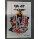 JAMES BOND:LIVE AND LET DIE (1973) - US One Sheet Movie Poster (27" x 41" - 68.5 x 101.5 cm) -