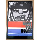 GORILLAZ: ROCK THE HOUSE - ORIGINAL UK PROMO POSTER (30" x 20")Rolled - Very Good/Near Fine