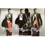 JAMES BOND: CASINO ROYALE (2006) LOT x 3 - 3 x U.S. / International One Sheet movie posters (