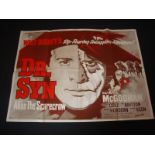 DOCTOR SYN (1963) (alias the Scarecrow) - re release UK Quad (30" x 40" - 76 x 101.5 cm) - Folded.