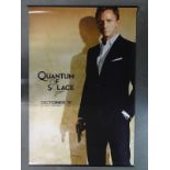 JAMES BOND: JOB LOT X 3 - CHARACTER VINYL POSTERS (APPROX SIZE 60' X 40') - Quantum Of Solace -