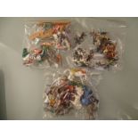 LARGE QUANTITY OF PLASTIC KNIGHTS AND NAPOLEONIC S