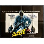 THE SQUEEZE (1977) - British UK Quad film poster (Style A) - Vic Fair Artwork - (30" x 40" - 76 x