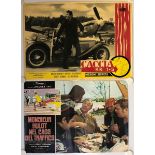 ITALIAN PHOTOBUSTA LOT x 4 - CACCIA R.B. 1-5 (1960), POSTMAN'S KNOCK (1962), OPERATION SCOTLAND YARD