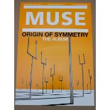MUSE: TWO ORIGINAL UK PROMO POSTERS (30" x 20") - "ORIGIN OF SYMMETRY" AND "HULLABALOO" - Rolled -