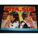 RITA, SUE AND BOB TOO (1987) - UK Quad (30" x 40" - 76 x 101.5 cm) Film Poster - Folded. Good