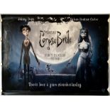 TIM BURTON Lot x 5 - UK Quads x 5 - CORPSE BRIDE (